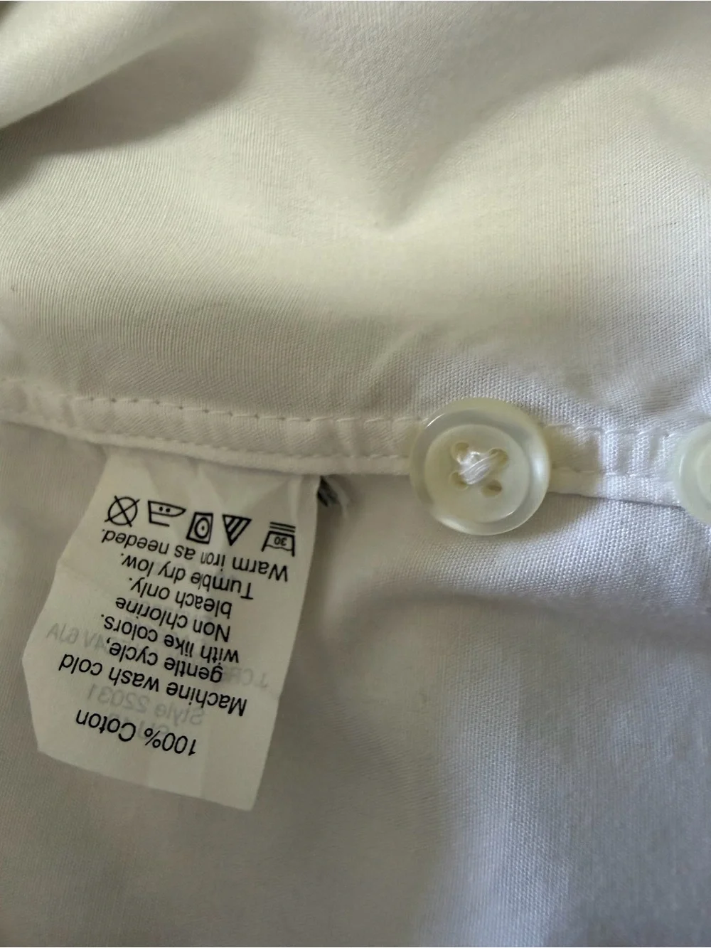 J. Crew White Men's Casual Button-Down Shirt